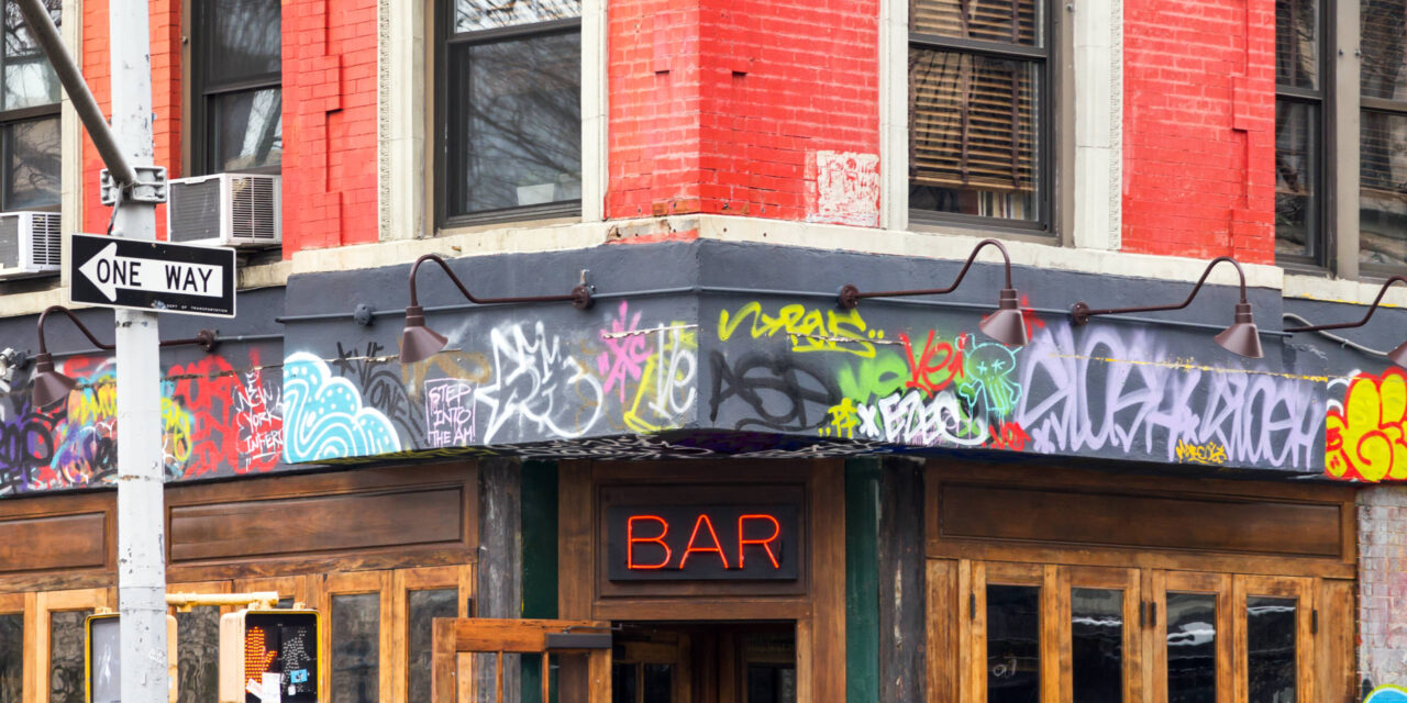 East Village Bar in New York City